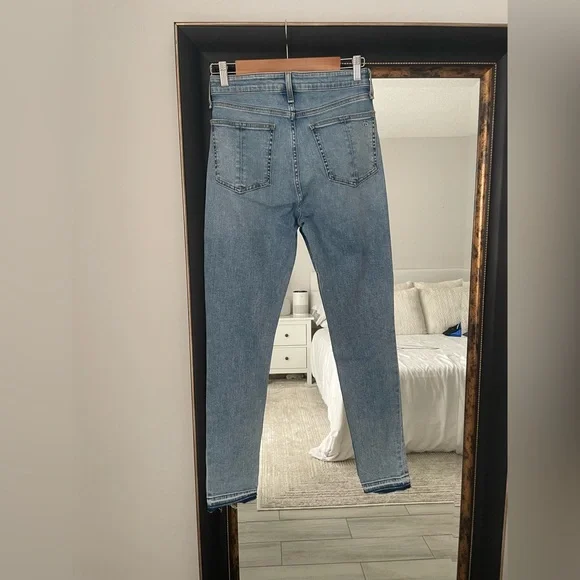 rag & bone Light Blue Nina High-Rise Skinny Jeans - Picture 4 of 5